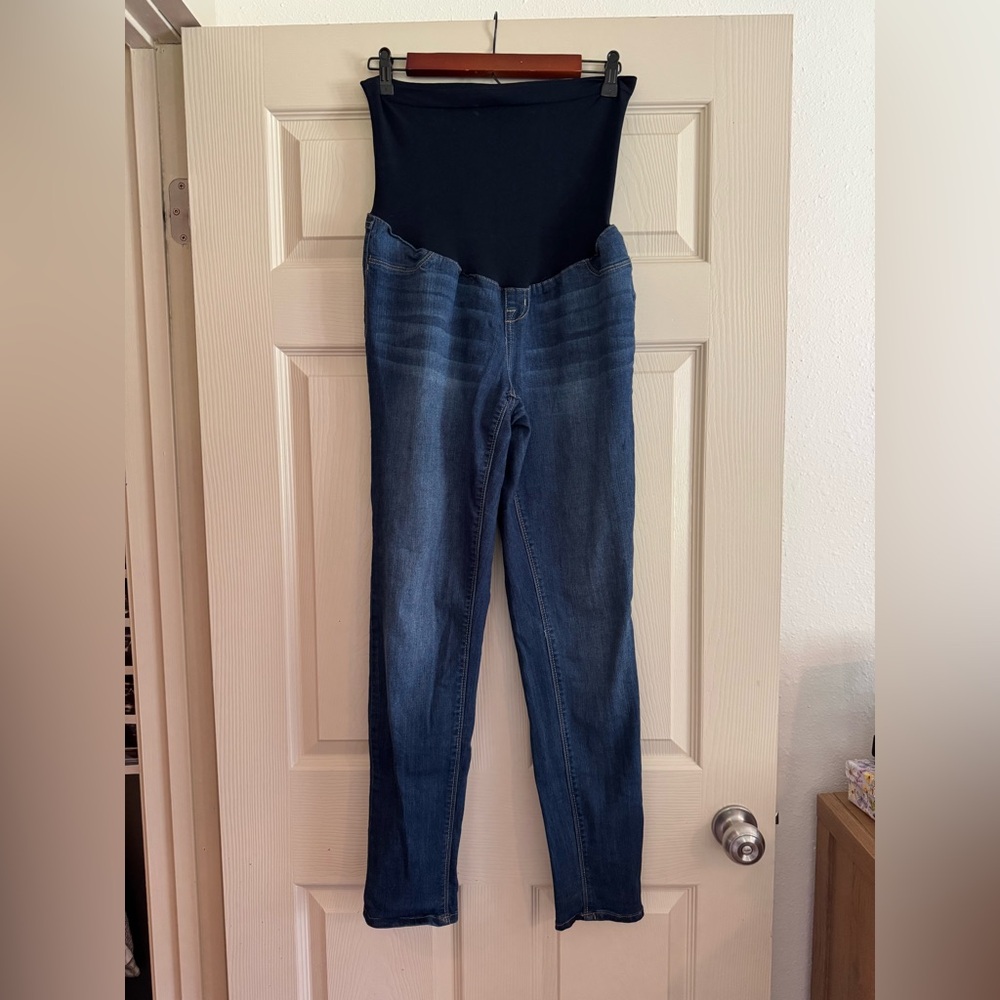 Women's Maternity Blue Jeans
